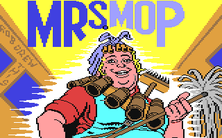 Mrs. Mop Title Screen